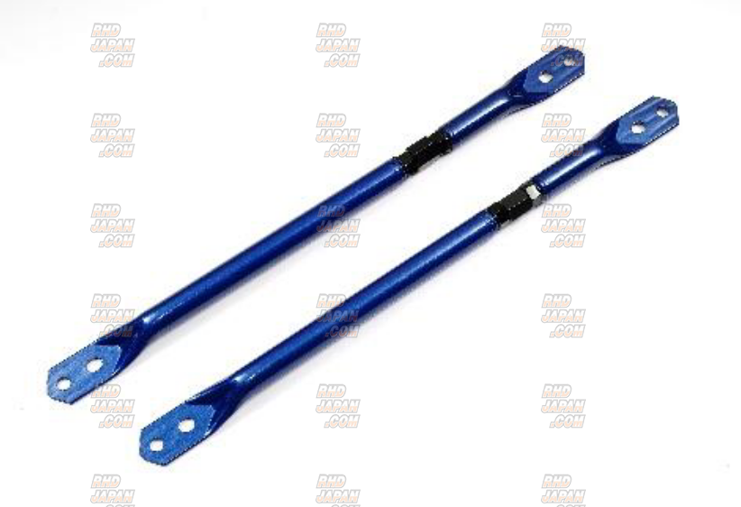 Blitz Strut Truss Bar Set Front Blue Metallic - 86 ZN6 BRZ ZC6 ZD8 GR86 ZN8